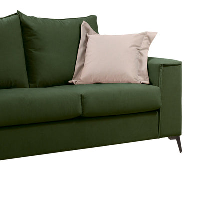 Set 2 canapele cu 2 locuri Verona x2, Verde inchis, 225x93x100 cm, foto produs 7
