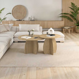 Set 2 Masute Cafea BSH-1902-FF-1 Home Collection® Bohem, Stejar, 100x50x100 cm