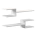 Set 2 rafturi de perete Sumpa, 65x20x18 cm