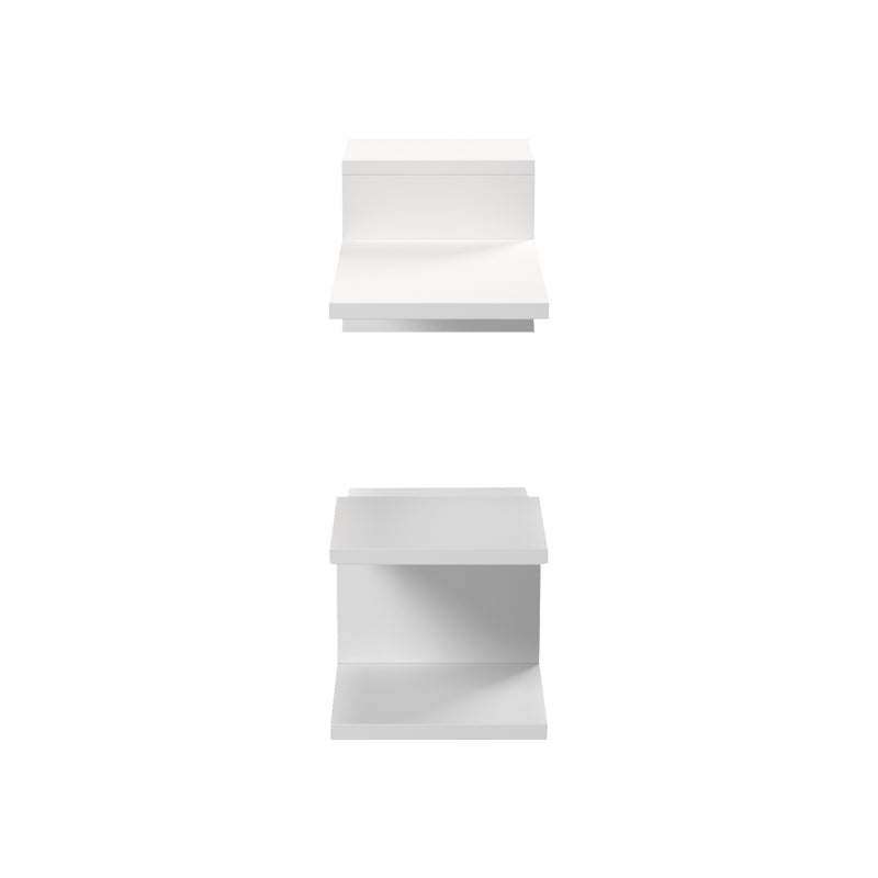 Set 2 rafturi de perete Sumpa, 65x20x18 cm - Alb