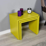 Set 3 Masute Cafea Zigon SHP-103-PP-1 Home Collection®, 55x47x40 cm - Verde | SKU: SHP-103-YY-1