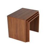 Set 3 Masute Cafea Zigon SHP-103-PP-1 Home Collection®, 55x47x40 cm - Maro | SKU: SHP-103-OO-1