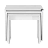 Set 3 Masute Cafea Zigon SHP-103-PP-1 Home Collection®, 55x47x40 cm - Alb | SKU: SHP-103-PP-1, SHP-103-YY-1, SHP-103-UU-1, SHP-103-HH-1, SHP-103-OO-1, SHP-103-TT-1, SHP-103-KK-1, SHP-103-FF-1