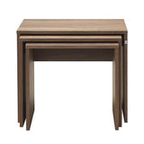 Set 3 Masute Cafea Zigon SHP-103-PP-1 Home Collection®, 55x47x40 cm - Maro | SKU: SHP-103-OO-1