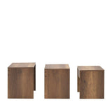 Set 3 Masute Cafea Zigon SHP-103-PP-1 Home Collection®, 55x47x40 cm - Maro | SKU: SHP-103-OO-1