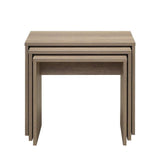 Set 3 Masute Cafea Zigon SHP-103-PP-1 Home Collection®, 55x47x40 cm - Natur | SKU: SHP-103-TT-1
