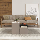 Set 3 masute Kantar, Antracit-Maro, 65x30x39 cm