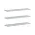 Set 3 rafturi de perete Divar, Diverse culori, 60x14 cm - 230-000051