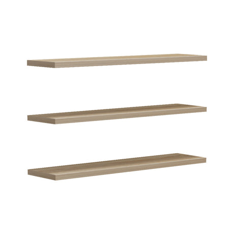 Set 3 rafturi de perete Divar, Diverse culori, 60x14 cm