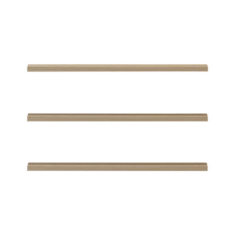Set 3 rafturi de perete Divar, Diverse culori, 60x14 cm - Stejar
