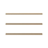Set 3 rafturi de perete Divar, Diverse culori, 60x14 cm - Stejar