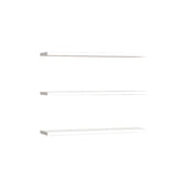 Set 3 rafturi de perete Edna, Melamina, 60x14 cm - Alb