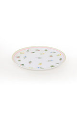 Set 6 Farfurii Holiday Ceramica, Alb, 25 cm