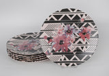 Set 6 Farfurii Maramu, Ceramica, 25 cm, 25x25 cm
