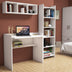 biblioteca Set Birou Matilda, Alb, 3 Piese, 90 x 80 x 58 cm