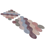 Set Covor de baie (2 bucati) - Multicolor