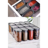 Set cutie de depozitare Storage Box 12 Set, 9x17x15 cm