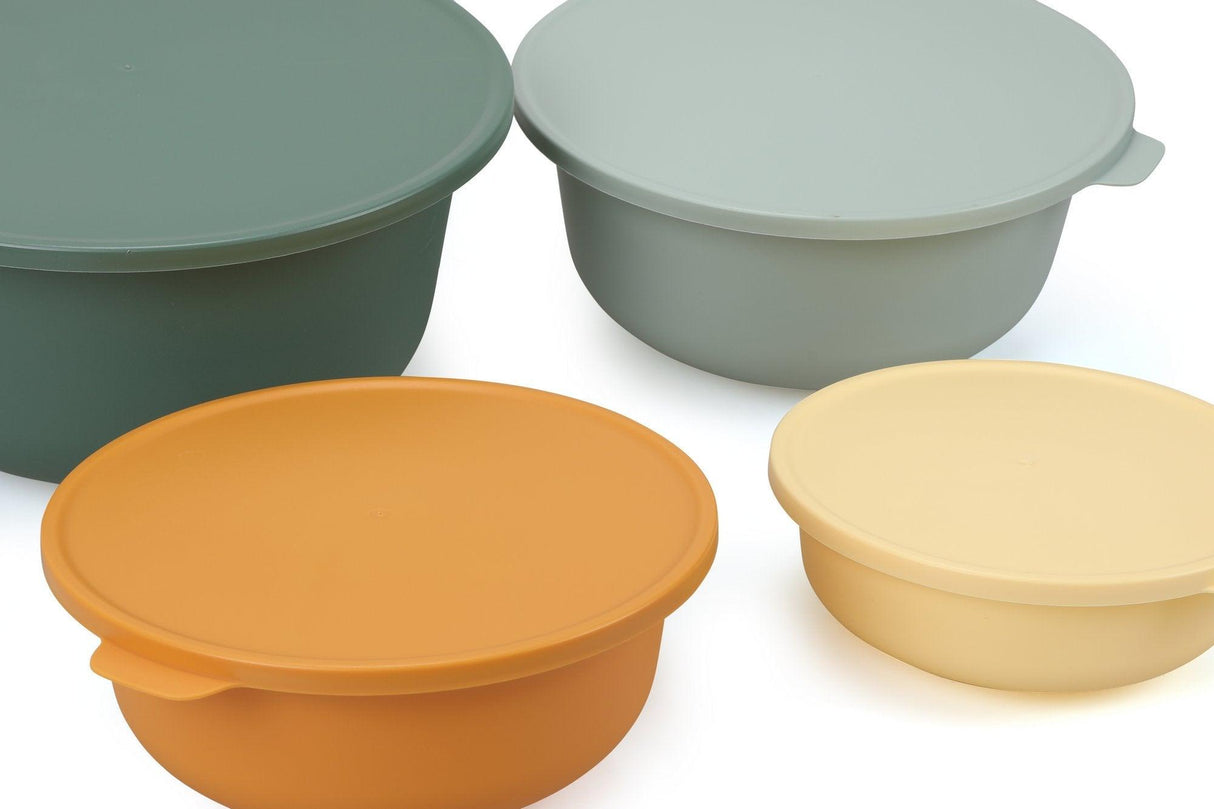 Set cutie de depozitare, Verde, 33x33x15 cm