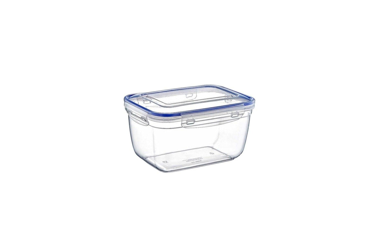 Set cutie de depozitare, Transparent, Multicolor, 23x13x17.2 cm