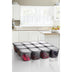Recipiente Depozitare Set cutie de depozitare, Gri, 20x15x20 cm
