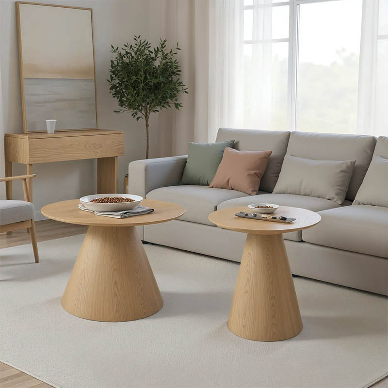 Set de 2 masute de cafea, Donda, versatile, 60x60x40 cm
