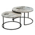Set de 2 masute de cafea Solme, 60x60x40 cm - 321-000079