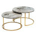 Set de 2 masute de cafea Solme, 60x60x40 cm - 321-000073