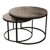 Set de 2 masute de cafea Solme, 60x60x40 cm - Set de 2 masute de cafea Solme, 60x60x40 cm - 321-000080
