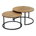 Set de 2 masute de cafea Solme, 60x60x40 cm - 321-000078