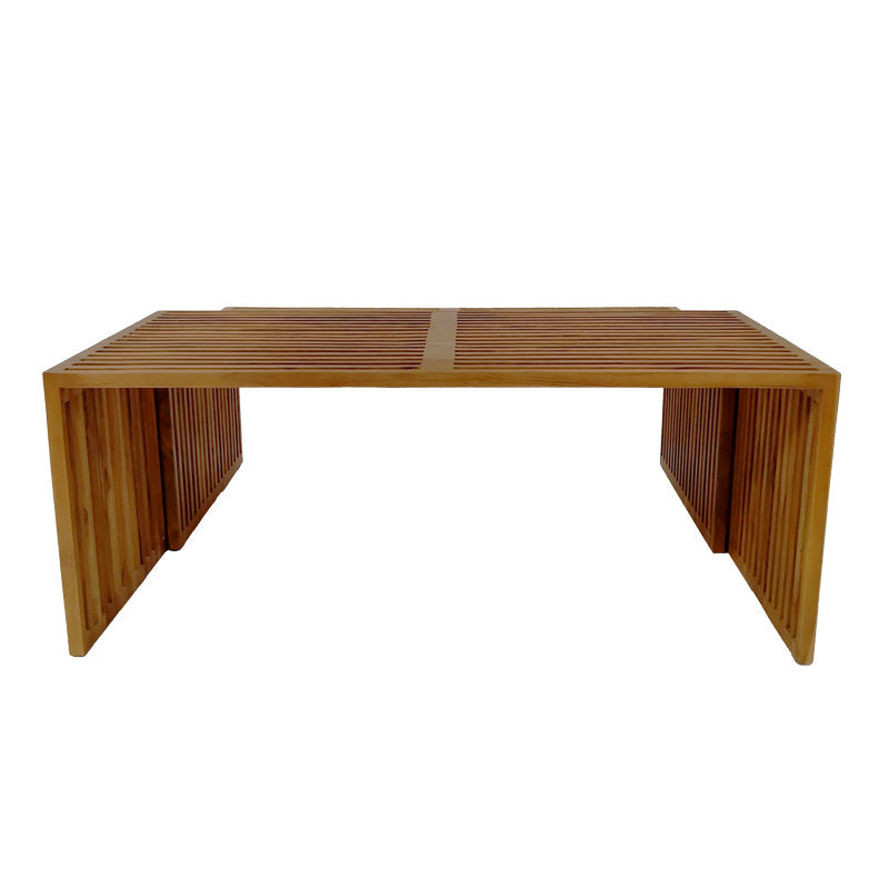 Set de 2 mese de gradina Tinnie Boho, Natural, 116x60x46 cm