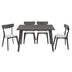 Set de sufragerie Benson - Toto 5 piese 120x75x75cm