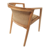 Set de sufragerie Granny-Wooly 7 piese, Natural, 220x90x75 cm