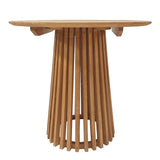Set de sufragerie Inca-Kenda 5 piese, Natural, D80x75 cm