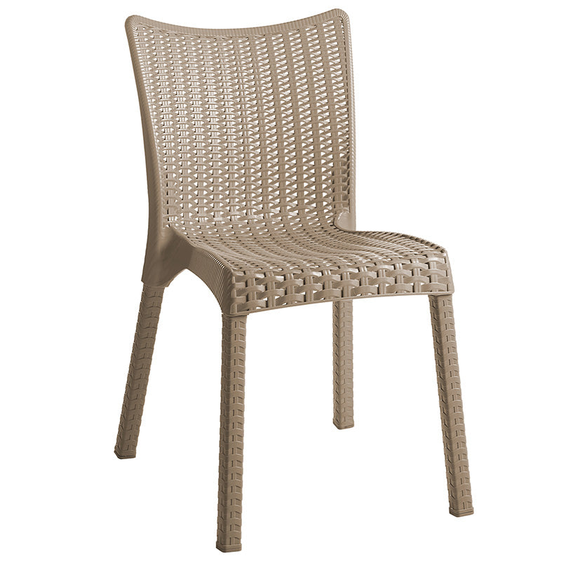Set de gradina masa si scaune Explore, Confident set 7 piese, cappuccino, 150x90x73 cm