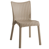 Set de gradina masa si scaune Explore, Confident set 7 piese, cappuccino, 150x90x73 cm