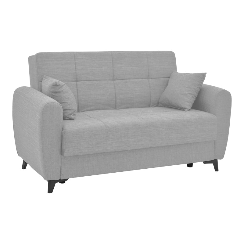 Set de living 2 piese Lincoln, Gri deschis, 85x225 cm