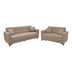 Set de living 2 piese Modesto din tesatura, maro deschis, 85x215 cm