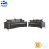 Set de living Verona 2 piese 2-3 locuri antracit mak14 - perne de cedru mak07, 93x225 cm