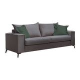 Set de living Verona 2 piese 2-3 locuri antracit mak14 - perne de cedru mak07, 93x225 cm