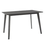 Set de Masa Benson - Orlean 5 bucati 120x80x75cm - Gri