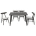 Set de Masa Benson - Orlean 5 bucati 120x80x75cm
