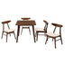 Set de Masa Benson - Orlean 5 piese 80x80x75cm - 200-000176
