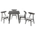 Set de Masa Benson - Orlean 5 piese 80x80x75cm