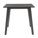 Set de Masa Benson - Orlean 5 piese 80x80x75cm - Gri