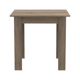 Set de Masa de 3 piese Manka I -Gaston, trufei de sonoma-negru, 80x80x77 cm