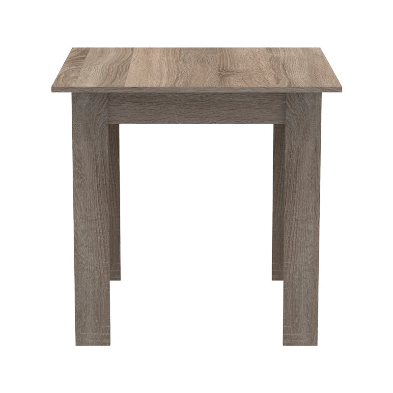 Set de Masa de 3 piese Manka I -Gaston, trufei de sonoma-negru, 80x80x77 cm