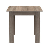 Set de Masa de 3 piese Manka I -Gaston, trufei de sonoma-negru, 80x80x77 cm