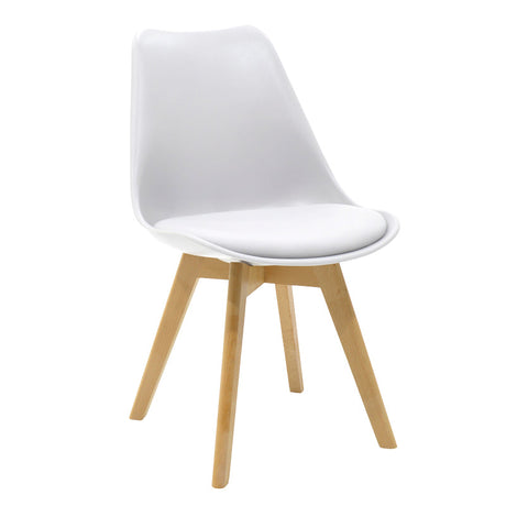 Set de sufragerie Gaston-Balou I 5 piese -mdf marmura, Alb, D120x75 cm