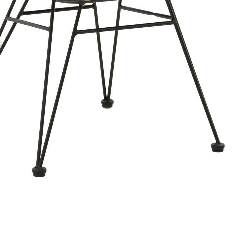 Set de sufragerie Kliton-Naoki 3 piese din aluminiu si metal Antracit la nuante de negru, 80x80x74 cm