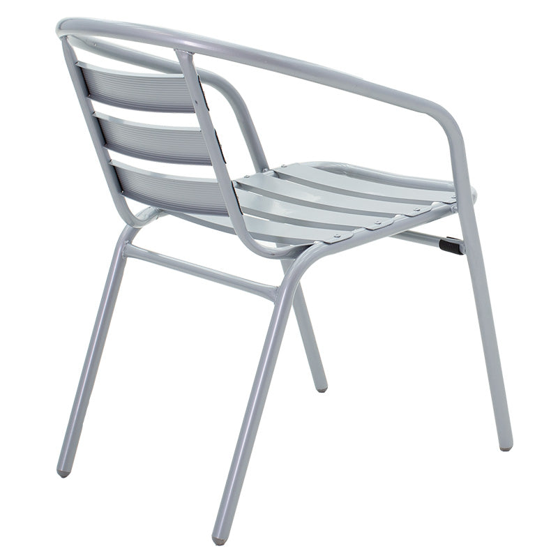 Set de sufragerie Watson-Tade 3 piese metal-negru-sticla, D60x70 cm